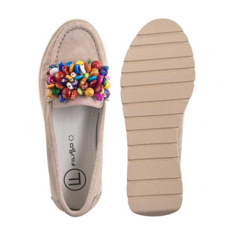 Filippo Beżowe DP6828/25 BE (FO163-a) shoes