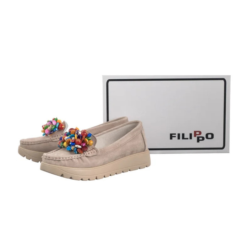 Filippo Beżowe DP6828/25 BE (FO163-a) shoes