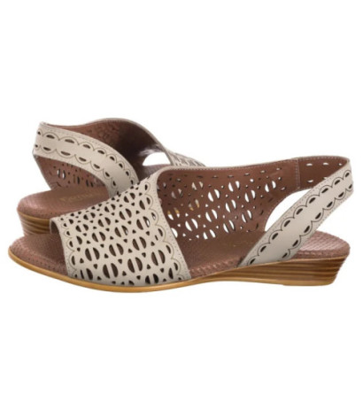 Artiker Beżowe 56C2550 (AR167-a) sandals