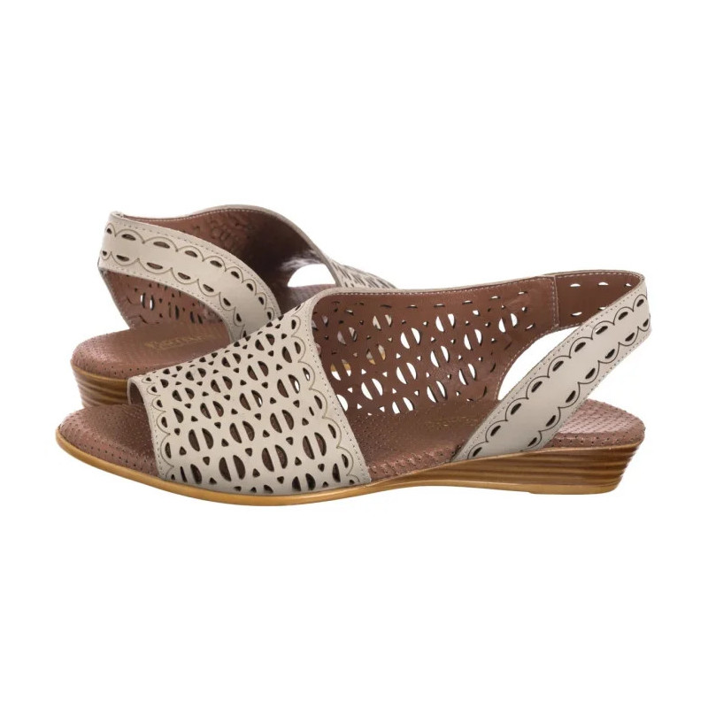 Artiker Beżowe 56C2550 (AR167-a) sandals