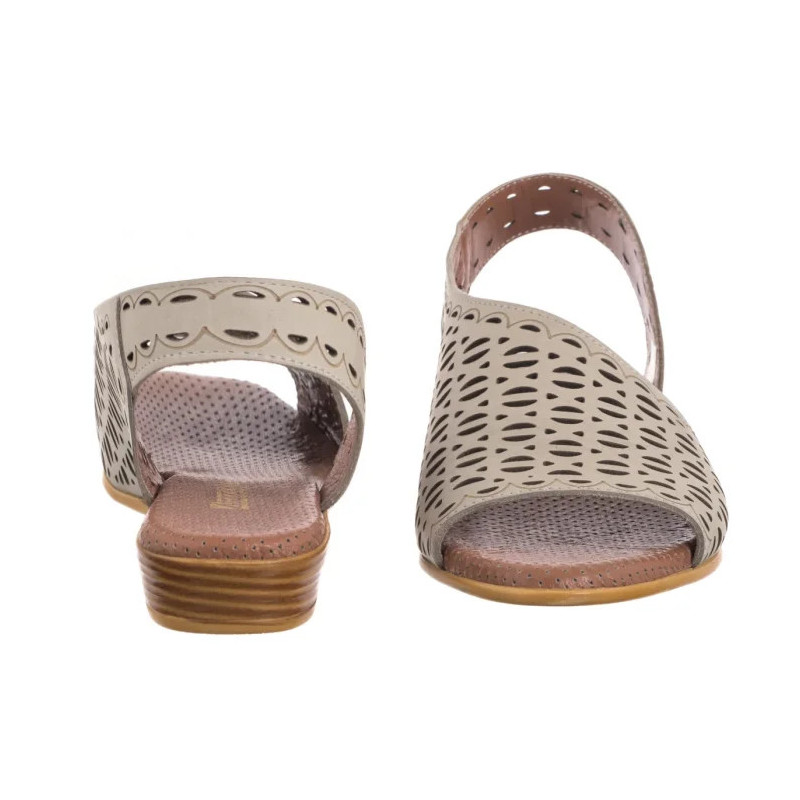 Artiker Beżowe 56C2550 (AR167-a) sandals