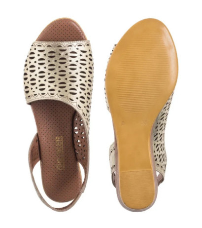 Artiker Złote 56C2551 (AR167-b) sandals