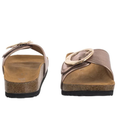 Caprice Złote 9-27401-44 341 Taupe Metallic (CP443-a) Women's Shoes/Flip Flops