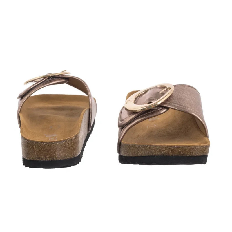 Caprice Złote 9-27401-44 341 Taupe Metallic (CP443-a) Women's Shoes/Flip Flops