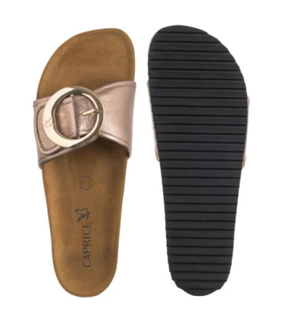 Caprice Złote 9-27401-44 341 Taupe Metallic (CP443-a) Women's Shoes/Flip Flops