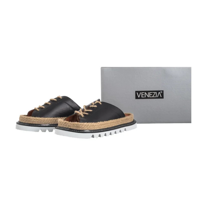 Venezia Czarne L102LEBLOBK034 (VE844-a) Women's Shoes/Flip Flops