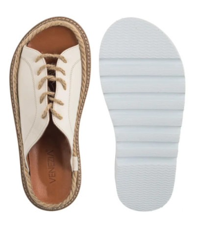 Venezia Beżowe L102LEBEOBK034 (VE844-b) Women's Shoes/Flip Flops