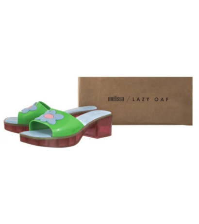 Melissa Shape+Lazy Oaf AD 33566/AA387 Pink/Green/Blue (ML364-b) shoes
