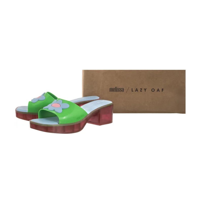 Melissa Shape+Lazy Oaf AD 33566/AA387 Pink/Green/Blue (ML364-b) shoes