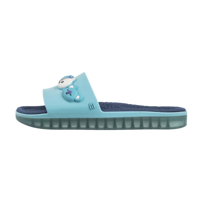 Melissa Beach Slide Next Gen 33398/53941 Blue (ML367-a) Women's Shoes/Flip Flops
