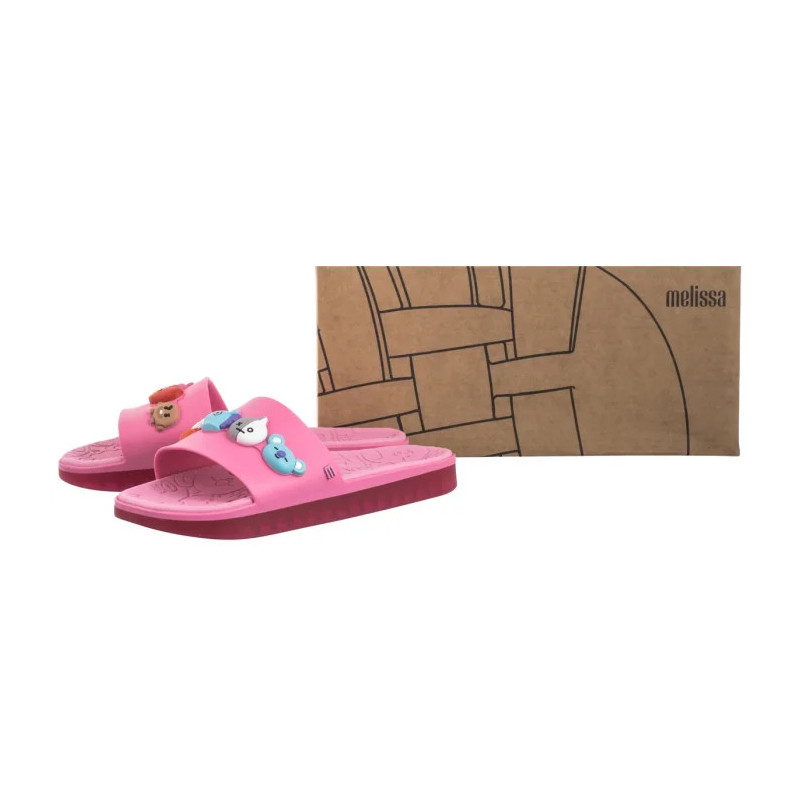 Melissa Beach Slide Next Gen 33398/53980 Pink (ML367-b) Women's Shoes/Flip Flops