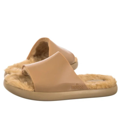 Melissa Fluffy Slide AD 33309/50484 Beige/Beige (ML370-b) Women's Shoes/Flip Flops