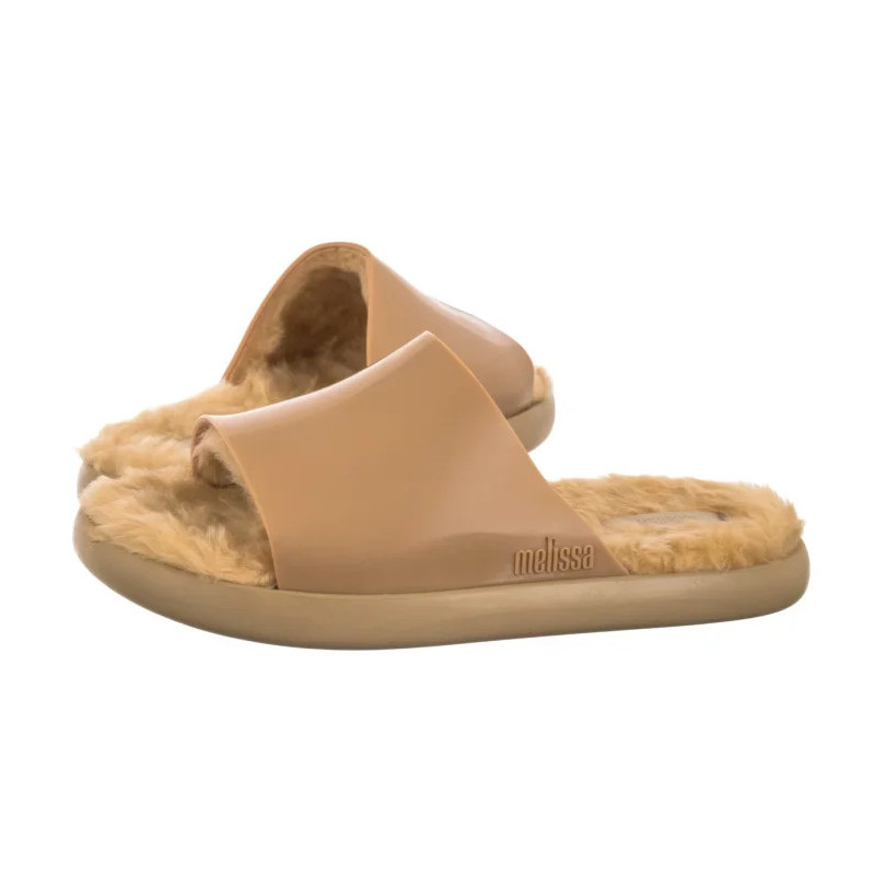 Melissa Fluffy Slide AD 33309/50484 Beige/Beige (ML370-b) Women's Shoes/Flip Flops