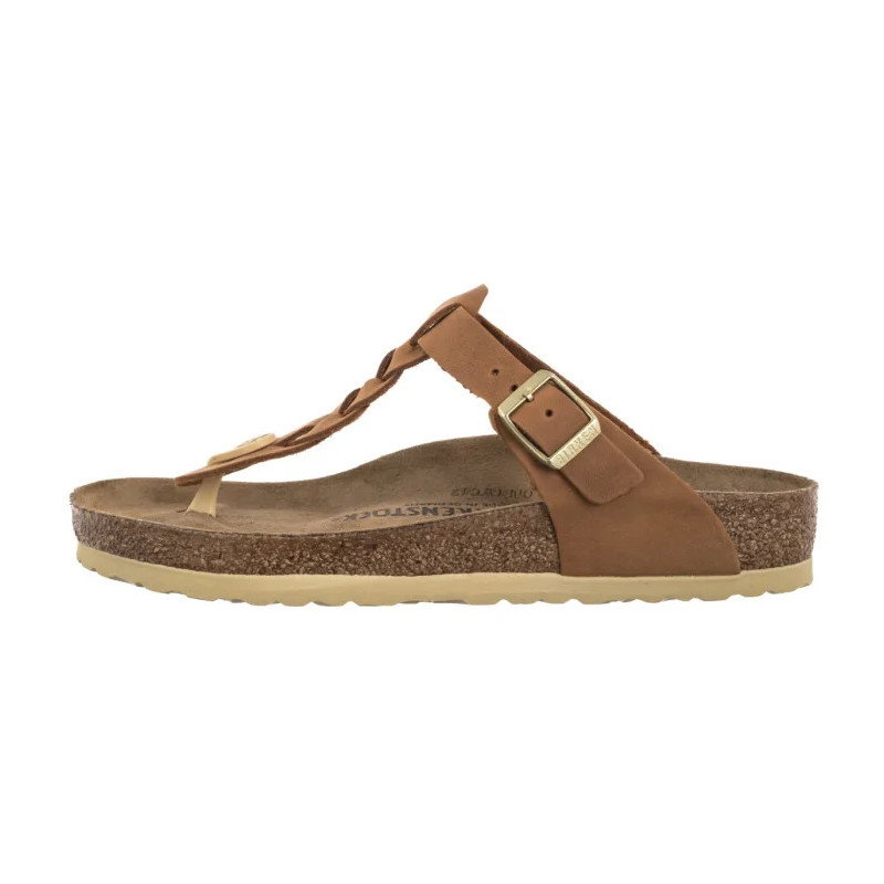 Birkenstock Gizeh Braided Cognac 1021355 (BK310-a) flip flops
