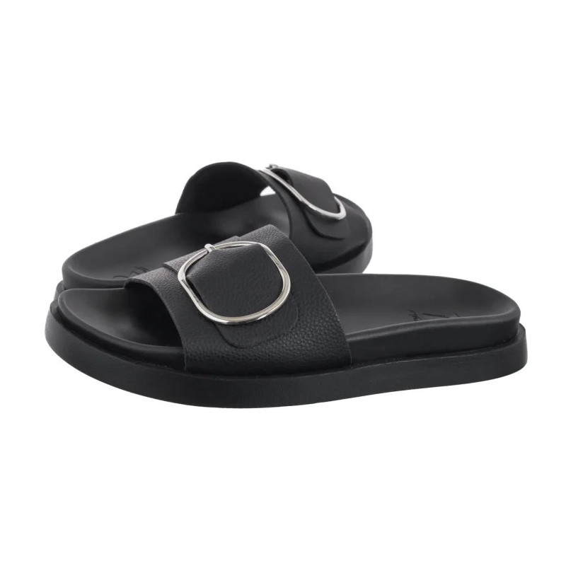 Rieker Czarne W1453-00 Black (RI273-a) Women's Shoes/Flip Flops