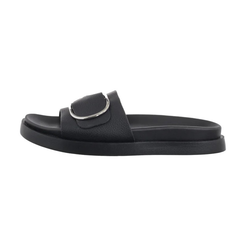 Rieker Czarne W1453-00 Black (RI273-a) Women's Shoes/Flip Flops