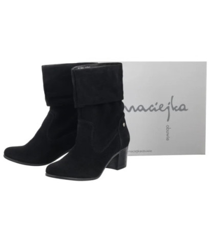 Maciejka Czarne 07262-01/00-6 (MA1357-a) shoes