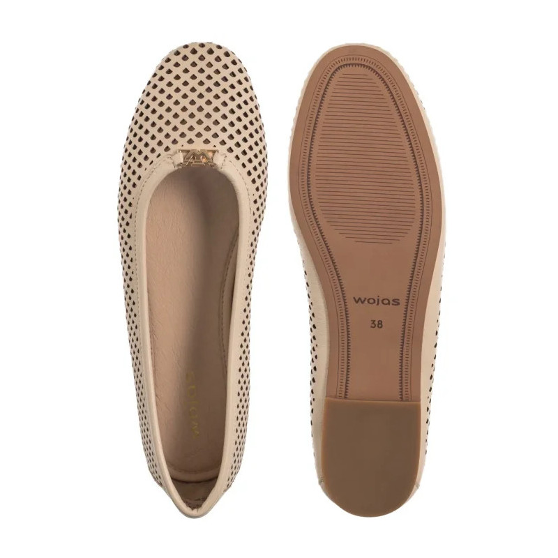 Wojas Beżowe 44056-54 (WO296-a) ballerinas