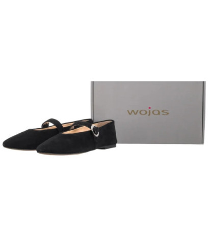 Wojas Czarne 44058-61 (WO293-b) ballerinas