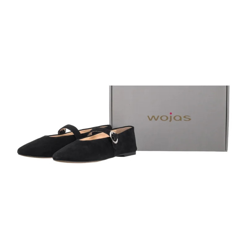 Wojas Czarne 44058-61 (WO293-b) ballerinas