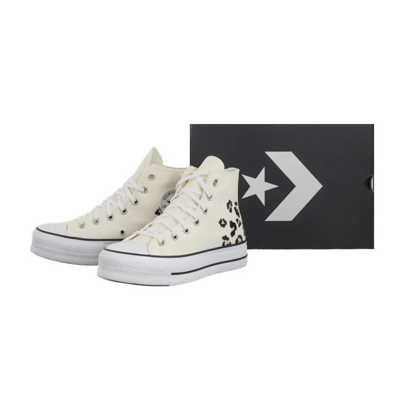 Converse CTAS Lift Hi Egret/Coastal Dune/Black A14936C (CO768-a) shoes
