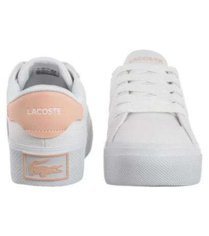 Lacoste Ziane Platform 125 1 Cfa Wht/Lt Pnk 749CFA0017.1Y9 (LC455-a) shoes