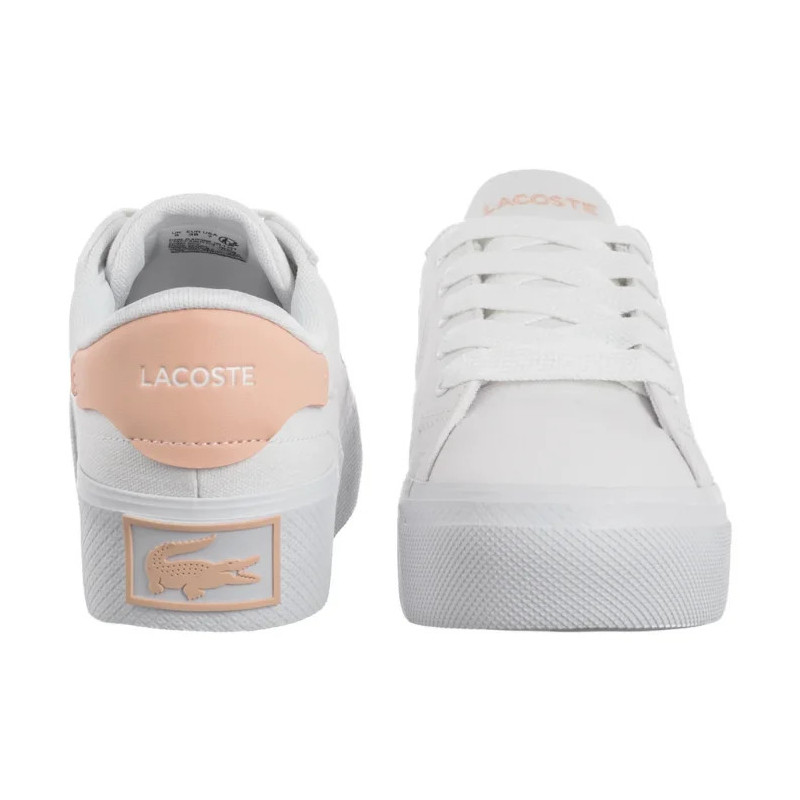 Lacoste Ziane Platform 125 1 Cfa Wht/Lt Pnk 749CFA0017.1Y9 (LC455-a) shoes