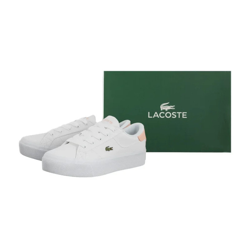 Lacoste Ziane Platform 125 1 Cfa Wht/Lt Pnk 749CFA0017.1Y9 (LC455-a) shoes