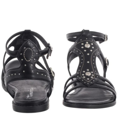 Tamaris Czarne 1-28147-44 001 Black (TM548-a) sandals