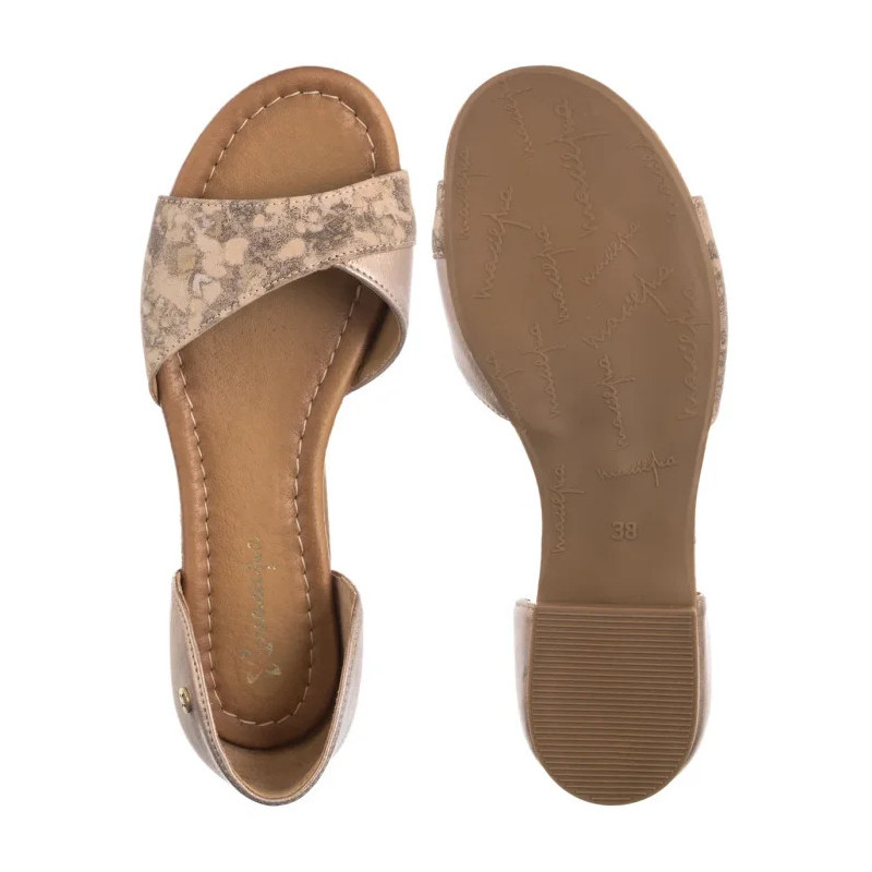 Maciejka Złote 06947-25/00-1 (MA1364-a) sandals