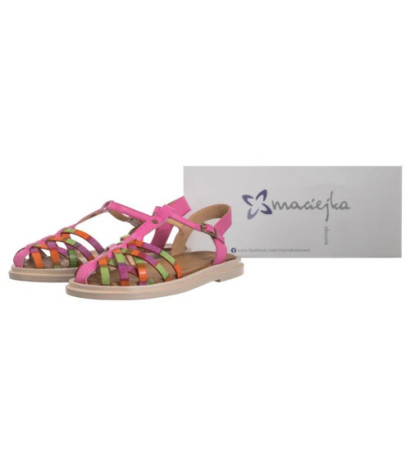 Maciejka Fuksja 06803-43/00-5 (MA1365-a) sandals
