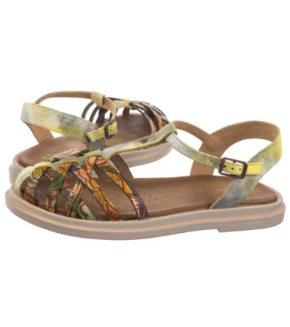 Maciejka Żółte 06803-07/00-5 (MA1365-b) sandals