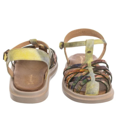 Maciejka Żółte 06803-07/00-5 (MA1365-b) sandals