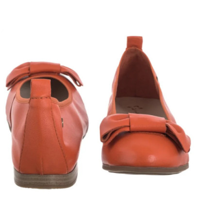 Maciejka Pomarańczowe P6802-18/00-0 (MA1370-b) ballerinas