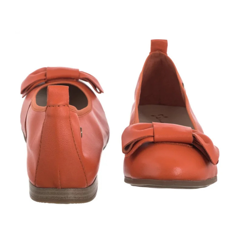 Maciejka Pomarańczowe P6802-18/00-0 (MA1370-b) ballerinas
