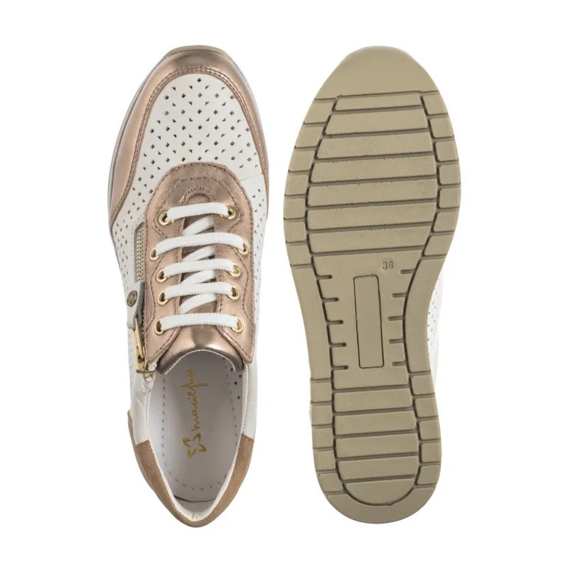 Maciejka Złoto-Białe P6804-25/00-5 (MA1374-a) shoes