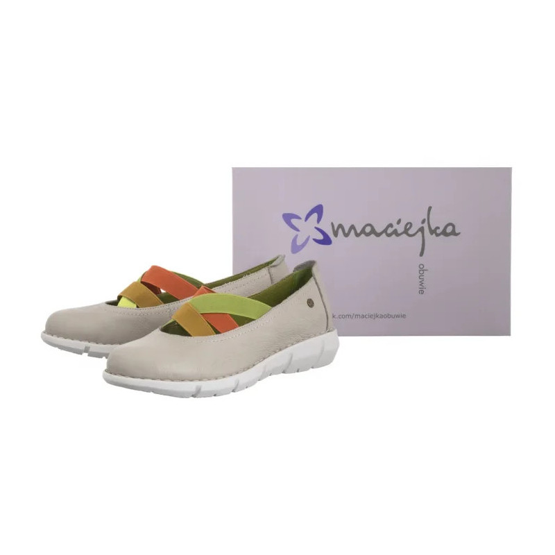 Maciejka Szare P6814-13/00-1 (MA1375-a) shoes