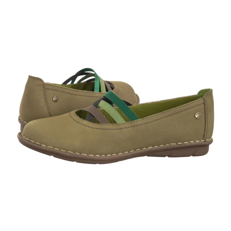 Maciejka Zielone P6815-09/00-1 (MA1372-b) ballerinas