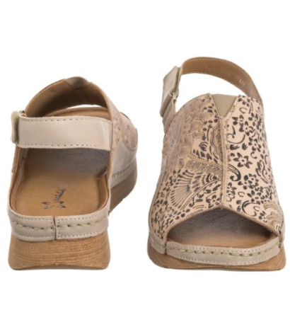 Maciejka Beżowe L6846-04/00-1 (MA1378-a) sandals