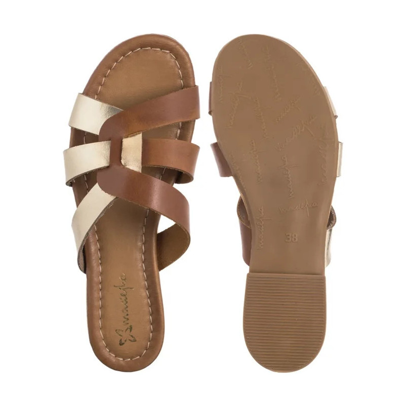 Maciejka Złoto-Rude 07018-29/00-0 (MA1379-a) Women's Shoes/Flip Flops