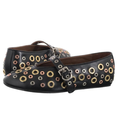 Carinii Czarne B10046-353-000-000-000 (CI814-b) ballerinas