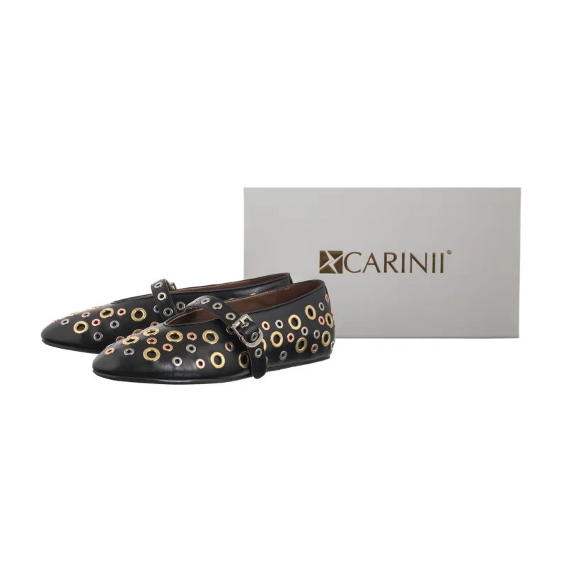 Carinii Czarne B10046-353-000-000-000 (CI814-b) ballerinas