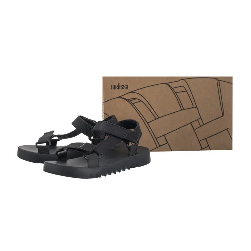 Melissa Flowing Papete AD 33908/AP407 Black (ML377-a) sandals