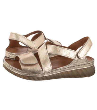 Maciejka Złote L6848-25/00-1 (MA1380-a) sandals