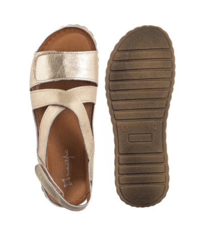 Maciejka Złote L6848-25/00-1 (MA1380-a) sandals