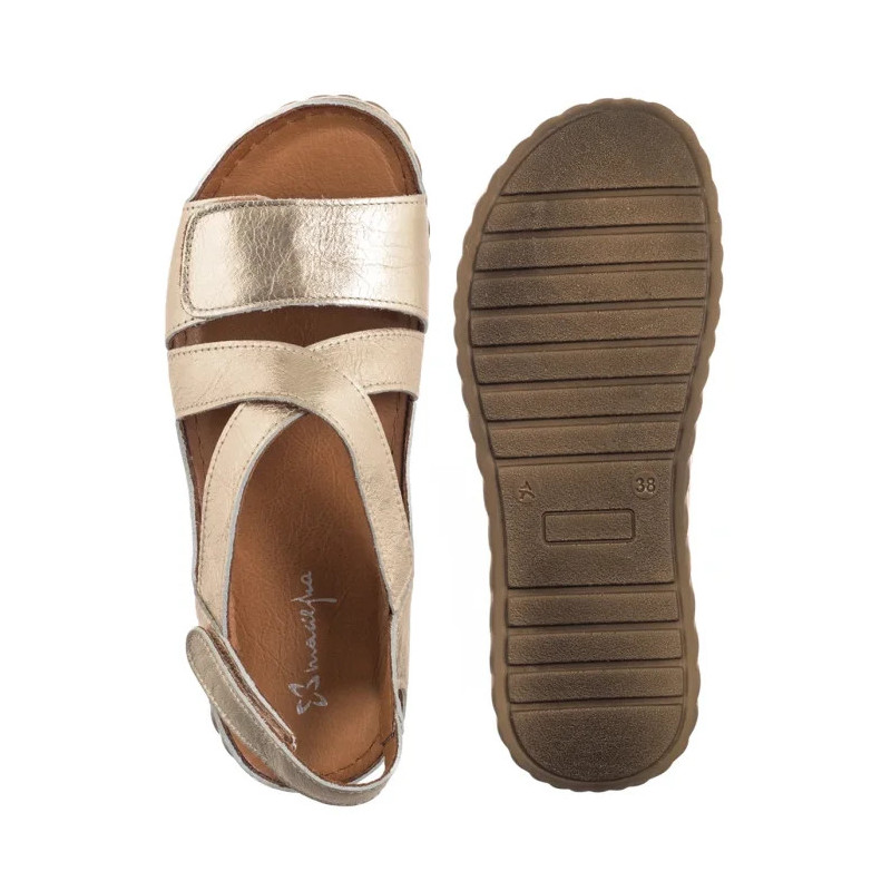 Maciejka Złote L6848-25/00-1 (MA1380-a) sandals
