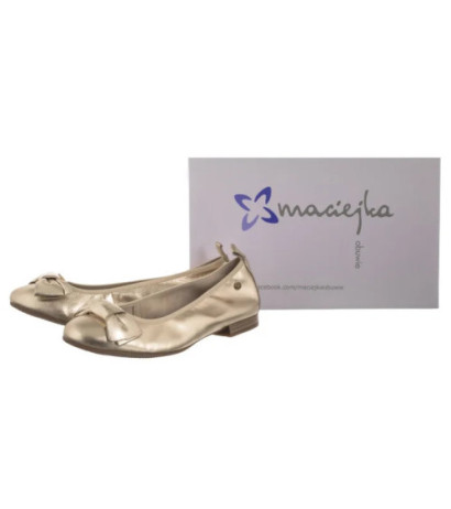 Maciejka Złote P6802-25/00-0 (MA1370-d) ballerinas