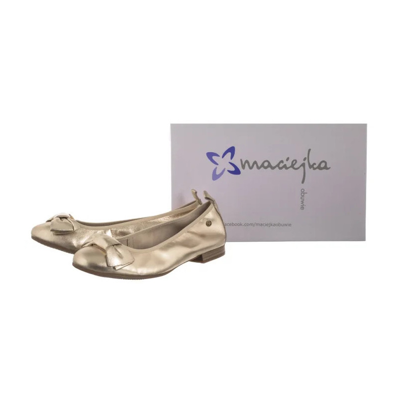 Maciejka Złote P6802-25/00-0 (MA1370-d) ballerinas