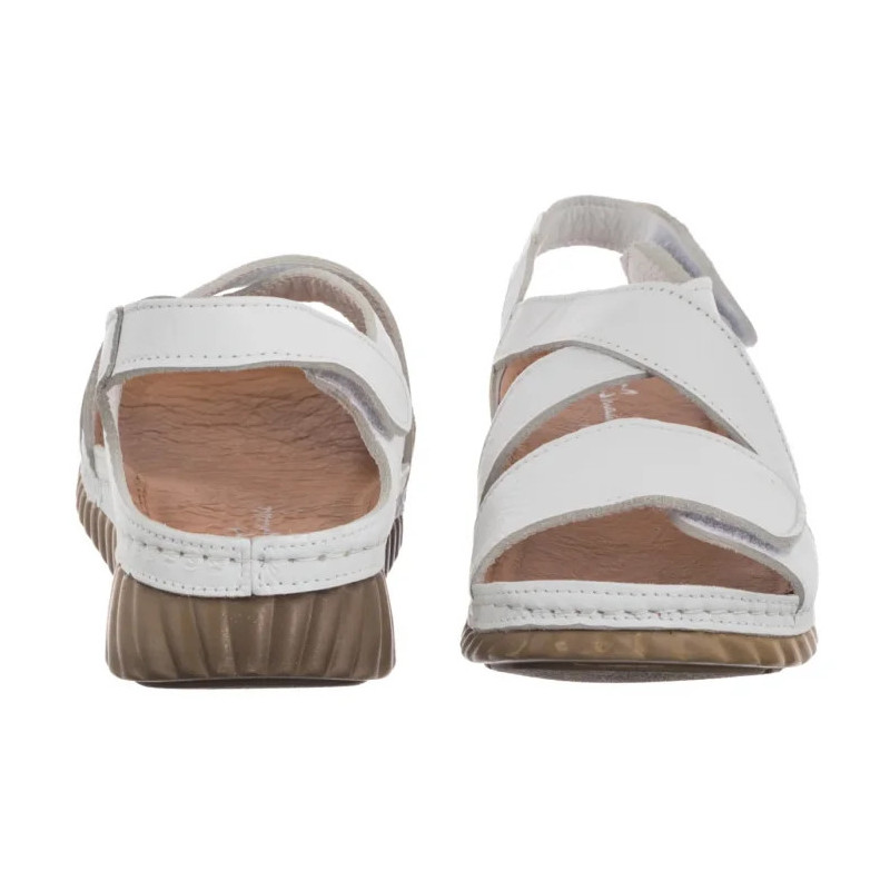 Maciejka Białe L6848-11/00-1 (MA1380-b) sandals