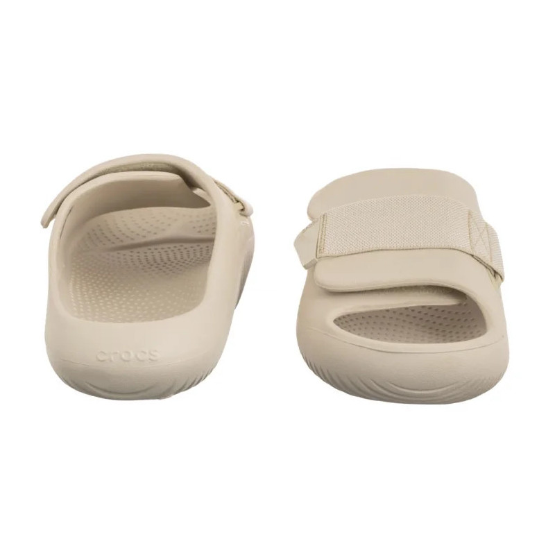 Crocs Mellow Luxe Recovery Slide Stucco 209413-160 (CR374-a) Women's Shoes/Flip Flops